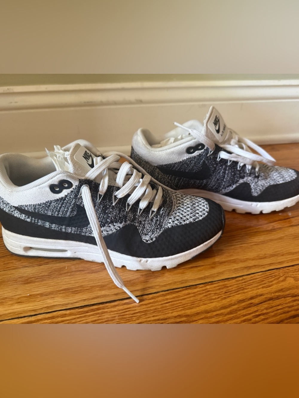 Nike Black and White Flyknit Sneakers, special edition from Other Stories